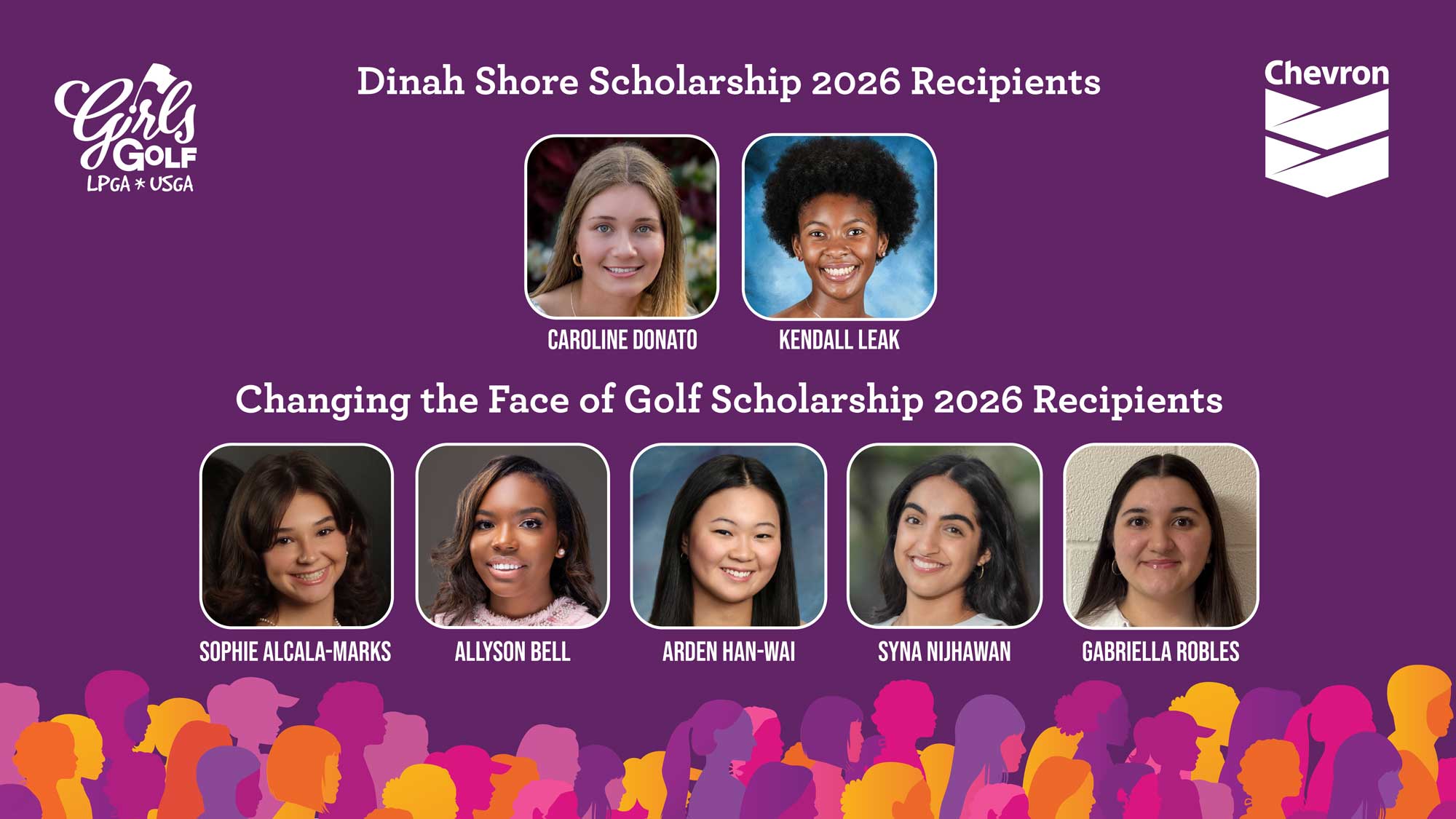 Chevron Scholarship Recipents